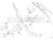 DUCATI 2023 Panigale V4 S REAR FOOTREST