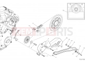 DUCATI 2023 Panigale V4 FRONT SPROCKET - CHAIN [XST:AUS]