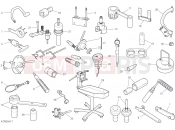 DUCATI 2023 Supersport 950 WORKSHOP SERVICE TOOLS (ENGINE)