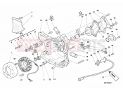 DUCATI 2002 Superbike 748 R Single-Seat GENERATOR COVER - WATER PUMP » COOLING SYSTEM