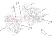 DUCATI 2018 XDiavel HALF-CRANKCASES PAIR [MOD:XDIAVEL]