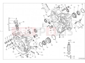 DUCATI 2018 XDiavel S HALF-CRANKCASES PAIR [MOD:XDIAVELS]