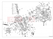 DUCATI 2019 SuperSport HALF-CRANKCASES PAIR [MOD:SS 939]