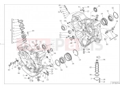 DUCATI 2020 Monster 1200 HALF-CRANKCASES PAIR [MOD:M 1200]