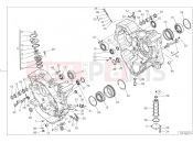 DUCATI 2020 Multistrada 1260 Pikes Peak HALF-CRANKCASES PAIR [MOD:MS1260PP]