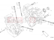 DUCATI XDiavel S HALF-CRANKCASES PAIR [MOD:XDIAVELS]