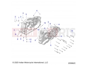 INDIAN ROADMASTER (R02) (N21TRABB) ENGINE | ENGINE, CRANKCASE - N21TRABB ALL OPTIONS (200962C)