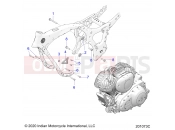 INDIAN 2021 ROADMASTER LIMITED (R02) (N21TKABB) ENGINE | ENGINE, ENGINE MOUNTING - N21TKABB ALL OPTIONS (201073C)