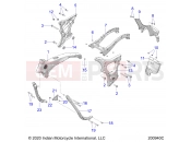 INDIAN SPRINGFIELD 116 (R02) (N21THABB) CHASSIS | CHASSIS, FRAME ASM. - N21THABB ALL OPTIONS (200940C)