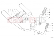 DUCATI Supersport 750 S EXHAUST SYSTEM » EXHAUST SYSTEM