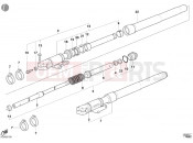 DUCATI Monster 900 FRONT FORK M900DARK » FRONT SUSPENSION