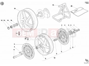 DUCATI 2002 Superbike 998 R WHEELS » FRONT WHEEL