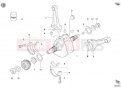 DUCATI 2002 Superbike 998 R CRANKSHAFT » ENGINE CASE