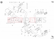 DUCATI 2002 Superbike 998 S Bayliss EXHAUST SYSTEM » EXHAUST SYSTEM