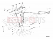 DUCATI Sporttouring ST2 REAR SHOCK ABSORBER » SWING ARM