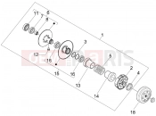 gilera 2006 Runner 50 SP Race Driven pulley