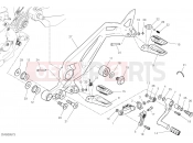 DUCATI 2022 Monster + FOOTRESTS, LEFT [MOD:M937+]