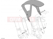 DUCATI Scrambler Icon FRONT MUDGUARD