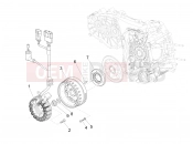gilera 2015 Fuoco 500 LT Flywheel magneto