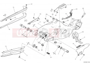 DUCATI 2023 Diavel V4 Rear swingarm