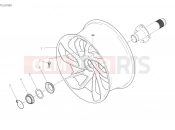 DUCATI 2023 Diavel V4 Rear wheel