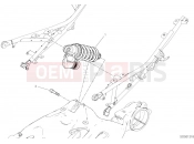 DUCATI 2023 Diavel V4 Rear shock absorber