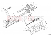 DUCATI 2023 Diavel V4 Rear head timing system