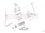 DUCATI 2023 Diavel V4 Battery holder