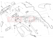 DUCATI 2016 Scrambler Sixty2 PLATE HOLDER