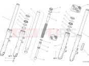 DUCATI 2016 Scrambler Sixty2 FRONT FORK
