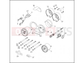 INSTRUMENTS & INDICATOR LAMPS - FXRP - Harley-Davidson FLHTC SIDECAR - SIDECAR FOR FLHTC 1991