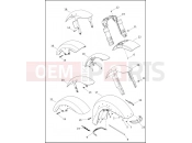 Harley-Davidson 2021 SOFTAIL SOFTAIL HERITAGE CLASSIC  - FLHC FENDERS, FRONT