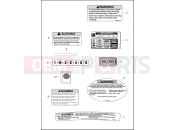 Harley-Davidson 2021 TRIKE TRIKE TRI GLIDE ULTRA  - FLHTCUTG LABELS