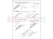 Harley-Davidson 2020 TOURING TOURING ROAD GLIDE  - FLTRX LICENSE PLATE BRACKETS