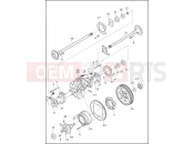 Harley-Davidson 2020 TRIKE TRIKE FREEWHEELER  - FLRT AXLE ASSEMBLY, REAR