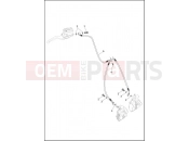 Harley-Davidson 2018 SOFTAIL SOFTAIL HERITAGE CLASSIC  - FLHC BRAKE LINES, FRONT, NON-ABS - FXFB, FXFBS