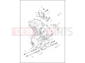 HARLEY-DAVIDSON FAT BOY  - FLSTF ENGINE MOUNTS