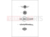 HARLEY-DAVIDSON FAT BOY  - FLSTF FUEL TANK TRIM