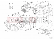 DUCATI 2001 Superbike 996 R HEADLIGHT » LIGHTING SYSTEM