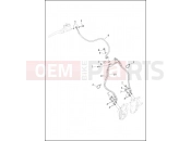 Harley-Davidson 2017 TRIKE FREEWHEELER  - FLRT BRAKE LINE, FRONT