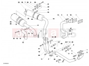 DUCATI 2001 Superbike 996 R II 019 - EXHAUST SYSTEM » EXHAUST SYSTEM