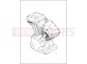 HARLEY-DAVIDSON DYNA SWITCHBACK  - FLD 103 ENGINE ASSEMBLY - TWIN CAM 110â¢