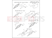 Harley-Davidson 2016 TOURING ROAD GLIDE  - FLTRX LICENSE PLATE BRACKETS