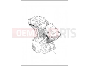 Harley-Davidson 2015 CVO/CUSTOM CVO LIMITED  - FLHTKSE ENGINE ASSEMBLY - TWIN CAM 110â¢