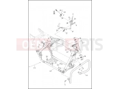 Harley-Davidson 2015 CVO/CUSTOM CVO LIMITED  - FLHTKSE FRAME & JIFFY STAND