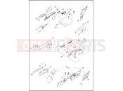 Harley-Davidson 2015 DYNA DYNA FAT BOB  - FXDF 103 LICENSE PLATE BRACKETS - FXDB, FXDBP, FXDBB, FXDF & FXDL
