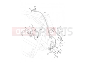 Harley-Davidson 2015 SOFTAIL SOFTAIL BREAKOUT  - FXSB 103 BRAKE LINES, FRONT, ABS