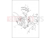 Harley-Davidson 2015 TOURING ULTRA CLASSIC LOW TWIN-COOLED  - FLHTCUL TC FRAME & JIFFY STAND (1 OF 2)