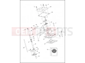 Harley-Davidson 2015 TOURING ULTRA CLASSIC LOW TWIN-COOLED  - FLHTCUL TC ROCKER ARM ASSEMBLY & PUSHRODS - TWIN CAM 103â¢