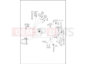 Harley-Davidson 2015 TOURING ULTRA CLASSIC LOW TWIN-COOLED  - FLHTCUL TC WIRING HARNESS, MAIN, ABS (FAIRING MODELS) - FLHTCU/L & FLHTK/L (7 OF 8)
